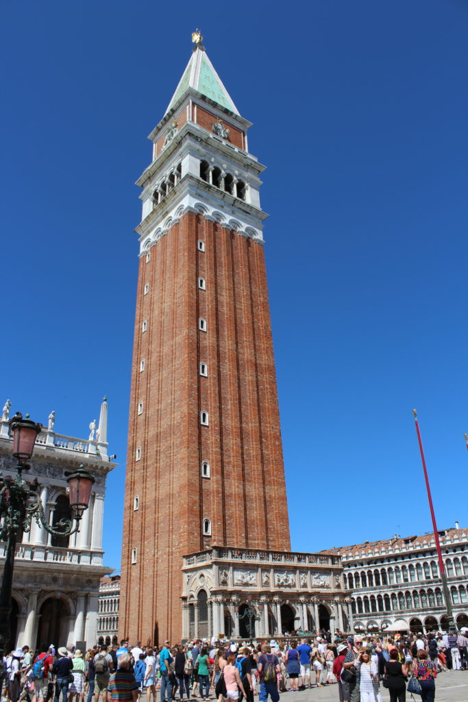 Campanile (bell tower) Piazza San Marco St. Mark's Square Venice