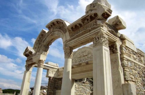 Hadrians Temple Ephesus Turkey