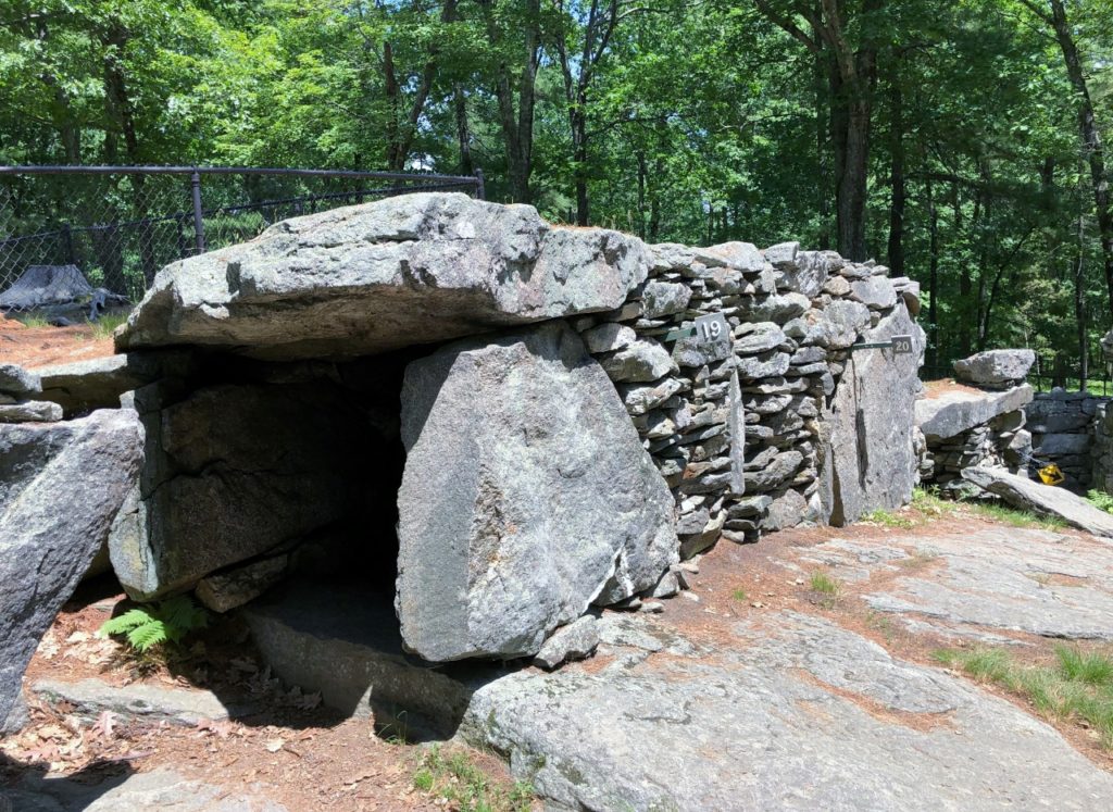 America's Stonehenge East-West Chamber