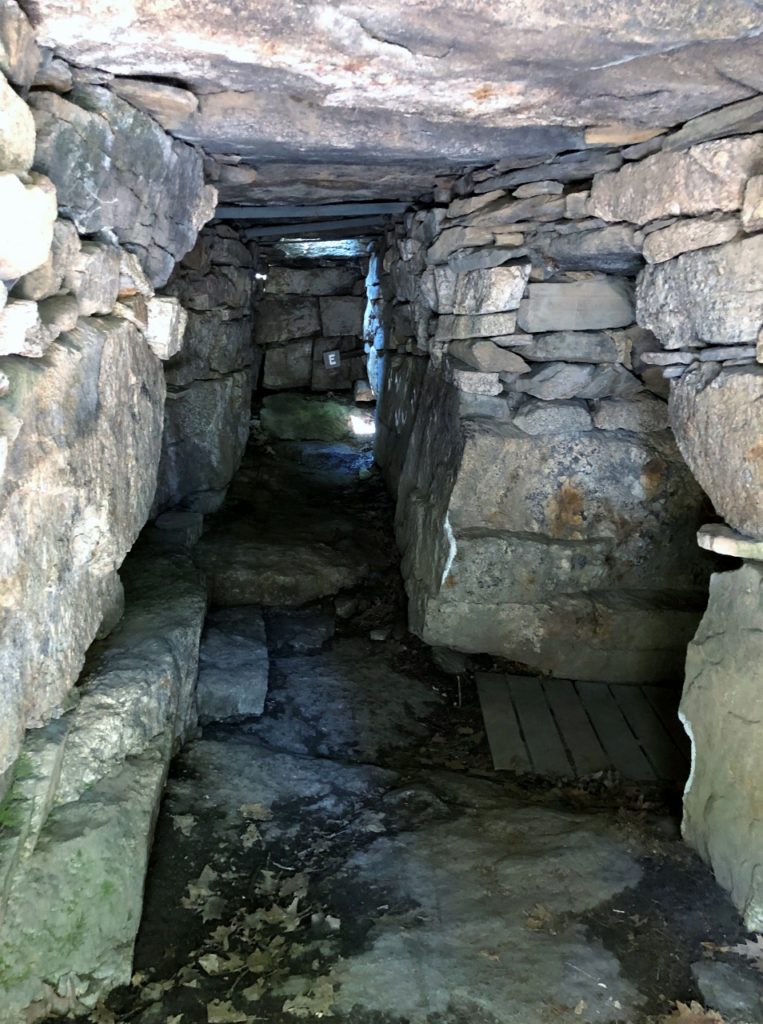 America's Stonehenge Inside the Oracle Chamber