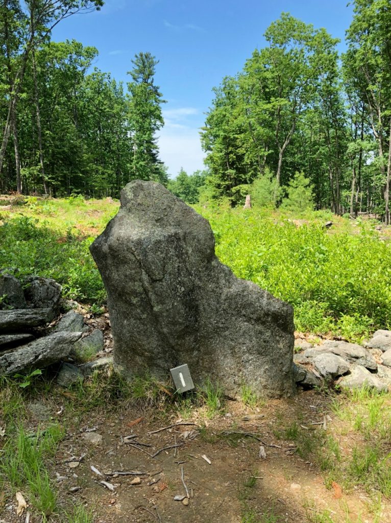 America's Stonehenge North Pole Star Alignment Stone