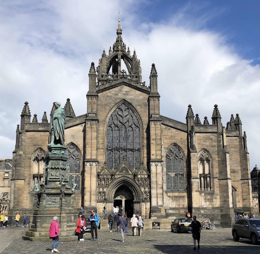St Giles Cathedral High Street Old Town Edinburgh