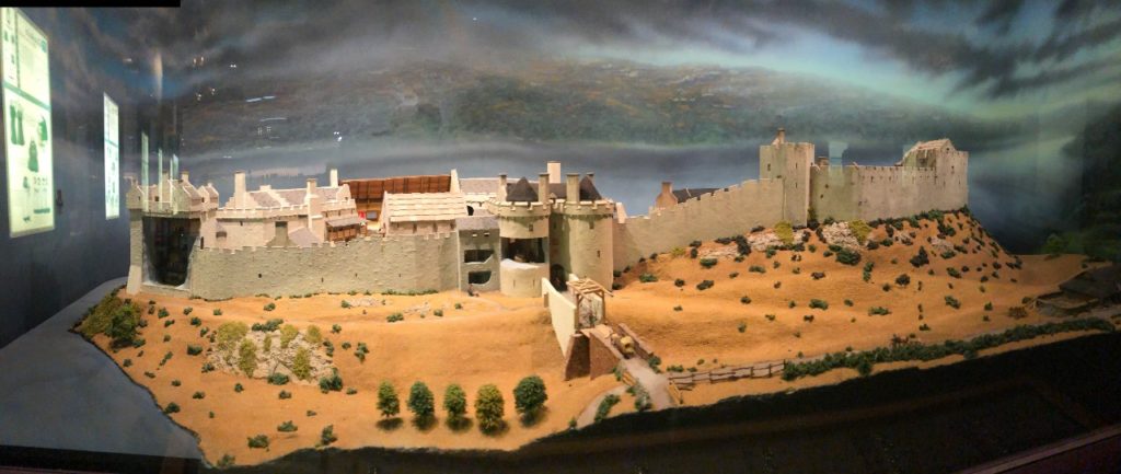 Urquhart Castle Visitor Center xhibits