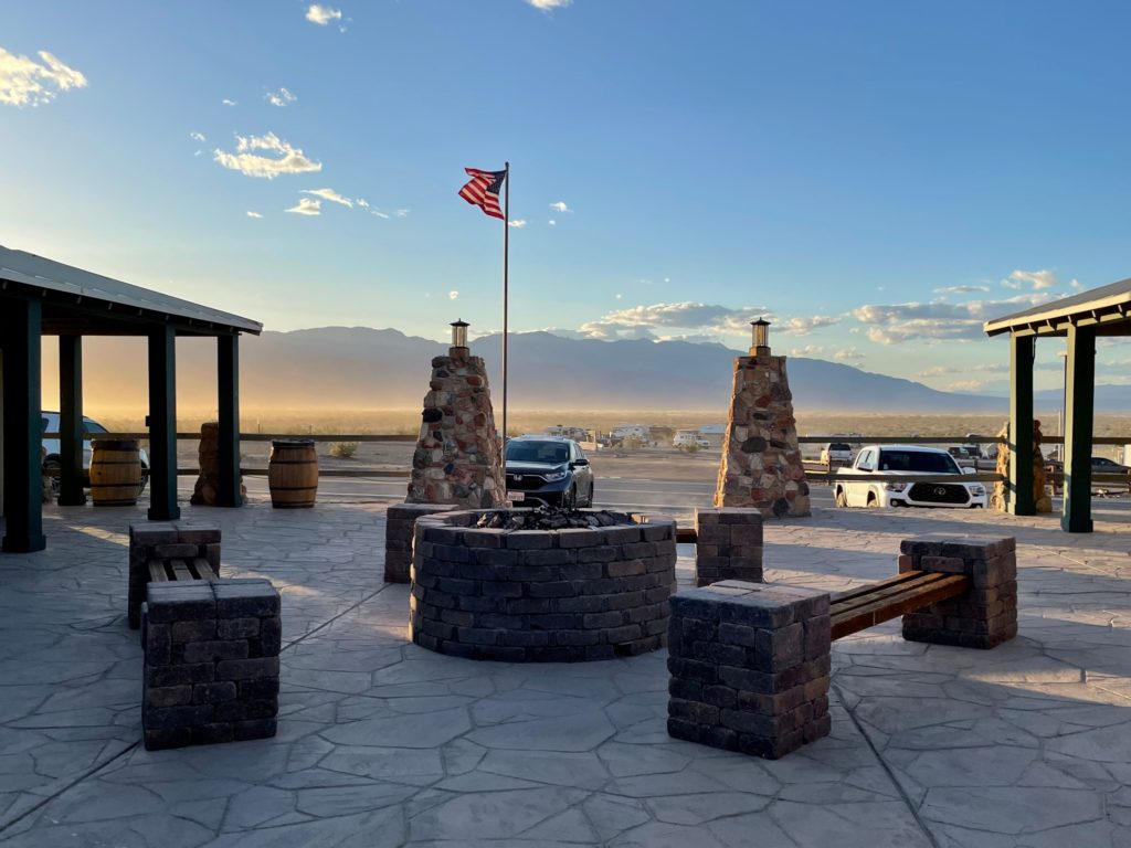 Stovepipe Wells Death Valley Patio