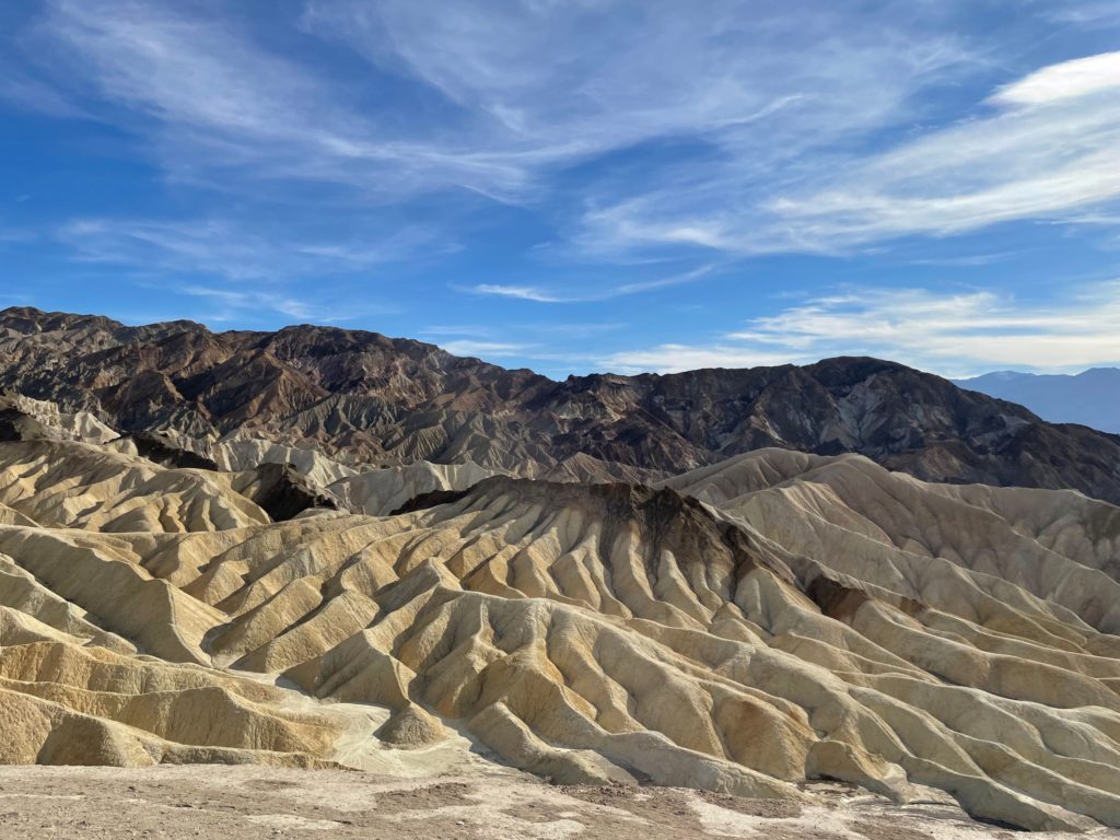 Zabriskie Point in Death Valley Golden Hills